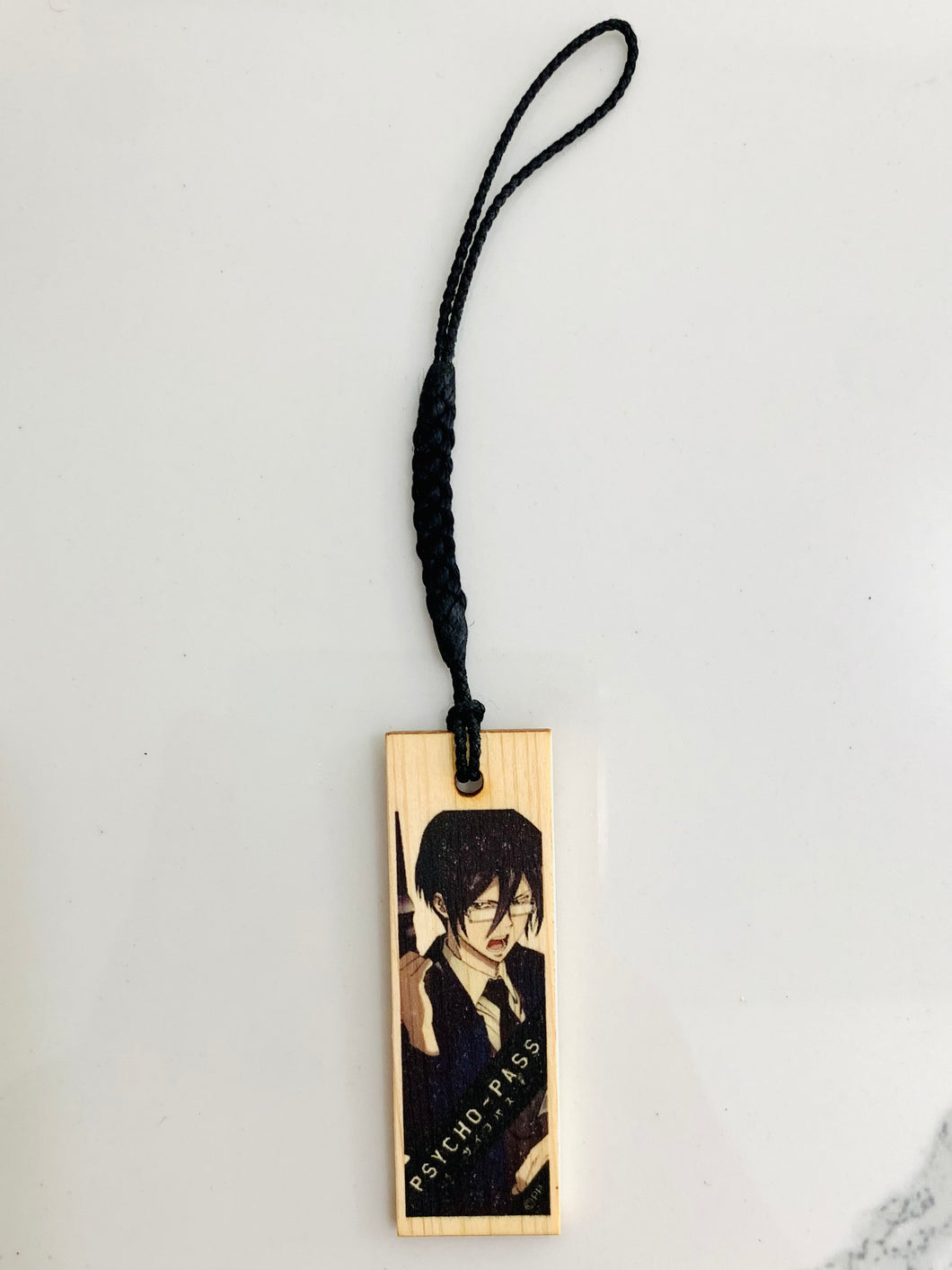 Psycho-Pass - Ginoza Nobuchika - Wooden Strap - Netsuke - Noitamina Limited