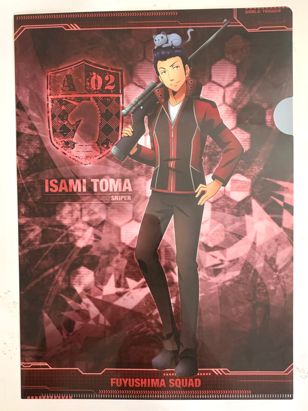 World Trigger - Isami Toma - WT A4 Clear File Collection Part 2