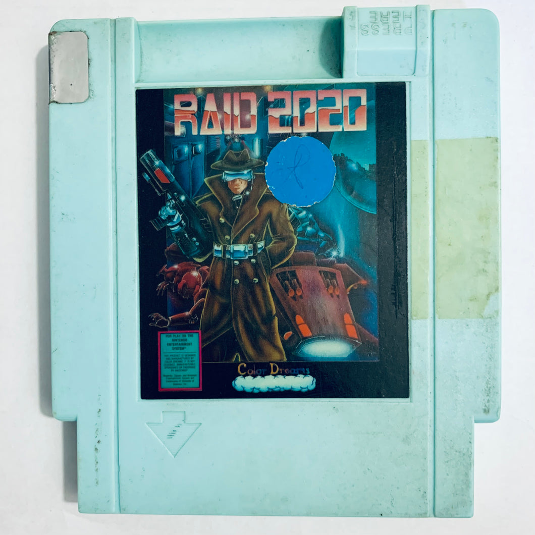Raid 2020 - Nintendo Entertainment System - NES - NTSC-US - Cart