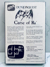 Cargar imagen en el visor de la galería, Dunjonquest Curse of Ra - Atari 400/800 - 32K Diskette - NTSC - Brand New
