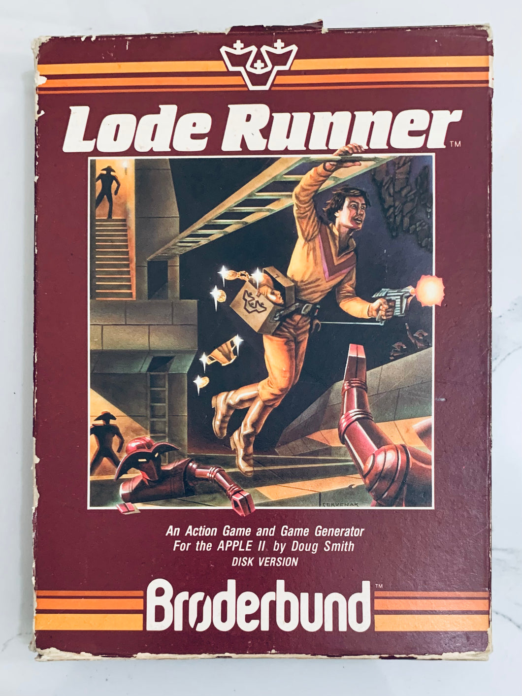 Lode Runner - Commodore 64 C64 - Disk - NTSC - CIB
