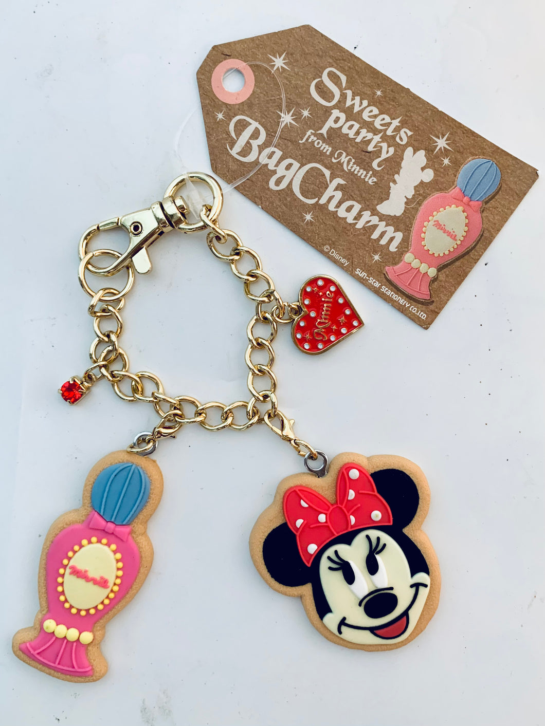 Disney - Minnie Mouse - Bag Charm with Cookie DC ICM - Sweets Party from Minnie