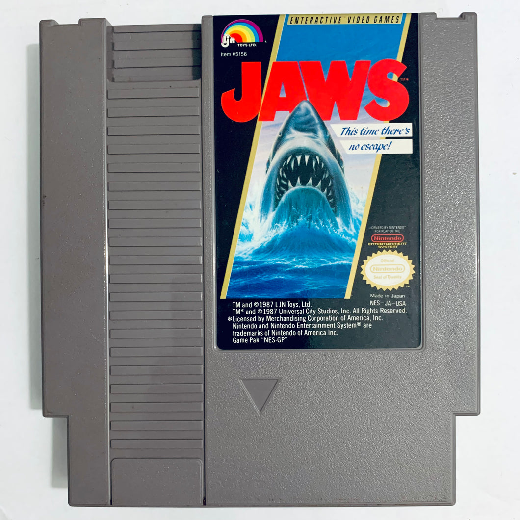 Jaws - Nintendo Entertainment System - NES - NTSC-US - Cart (NES-JA-USA)