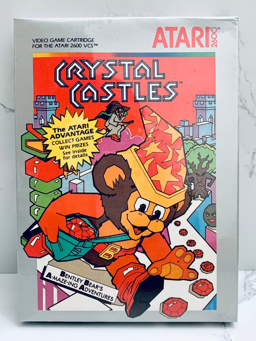 Crystal Castles - Atari VCS 2600 - NTSC-US - Brand New
