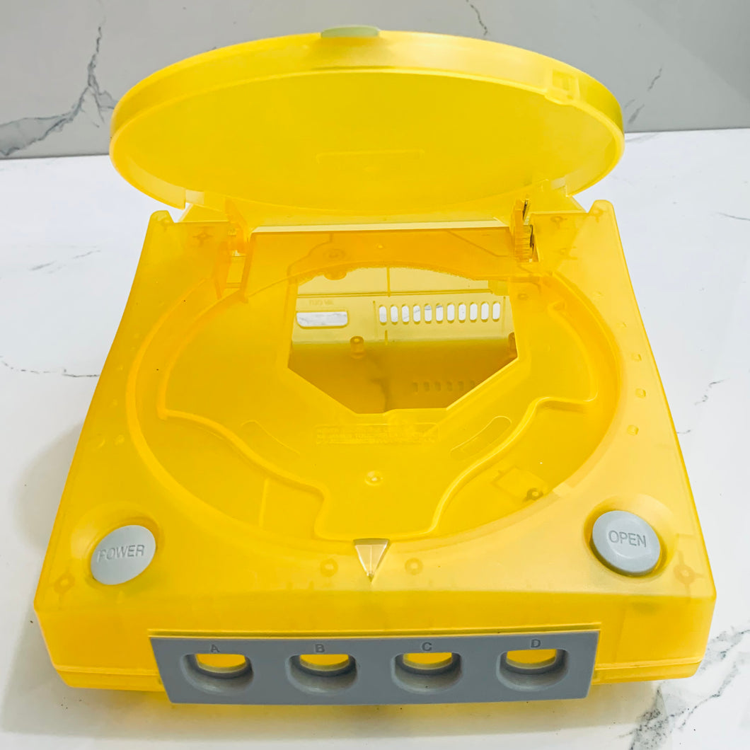 Sega Dreamcast - Translucent Case / Shell - Brand New (Yellow)