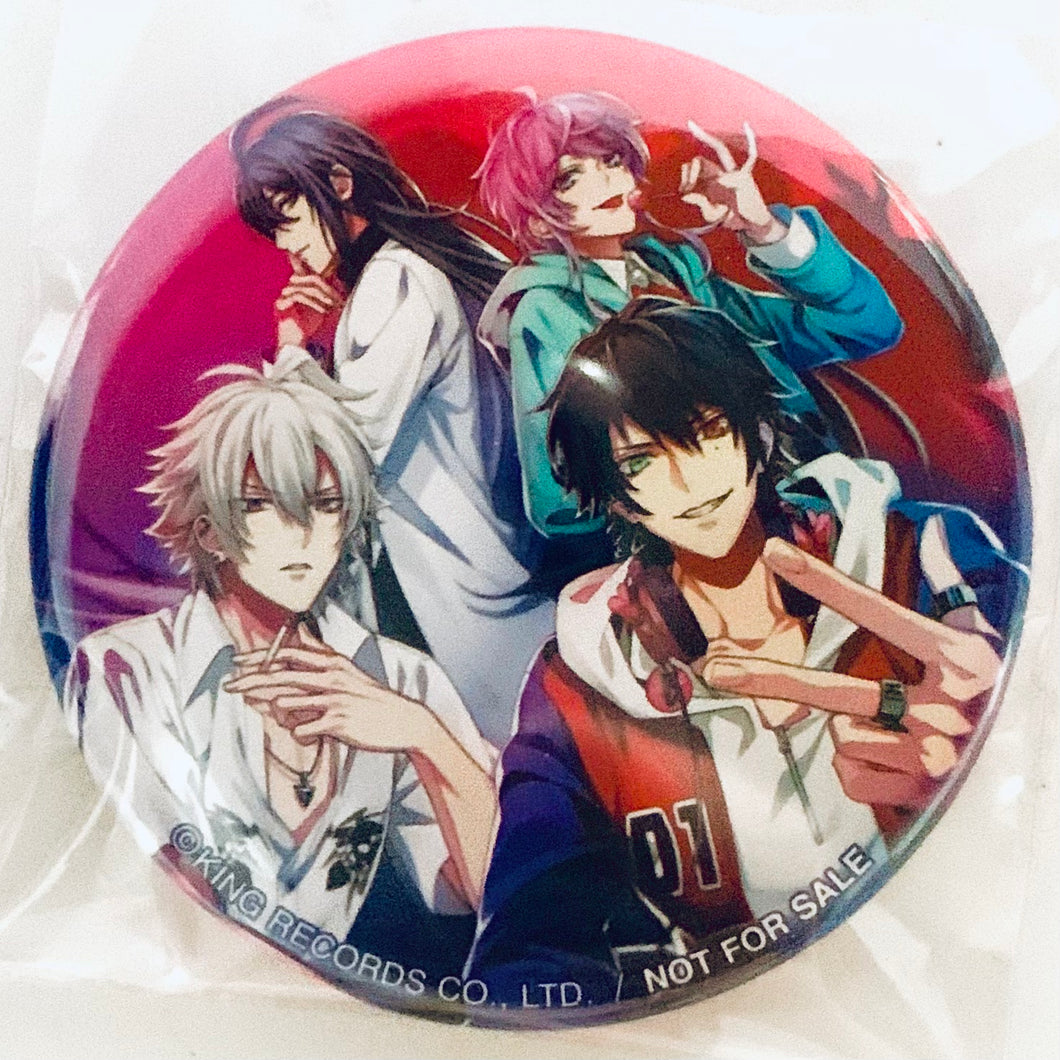 Hypnosis Mic -Division Rap Battle- - Ramuda, Samatoki, Jakurai & Ichiro - Can Badge