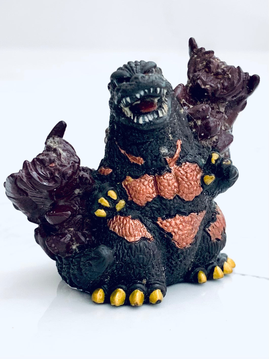 Gojira vs. Destoroyah - Burning Gojira - Destoroyah - Finger Puppet - Gojira Kaiju Oh Kurabu - Godzilla SD Figure