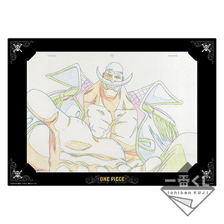 One Piece - Edward Newgate - Genga Print - Ichiban Kuji OP All Star (M Prize)