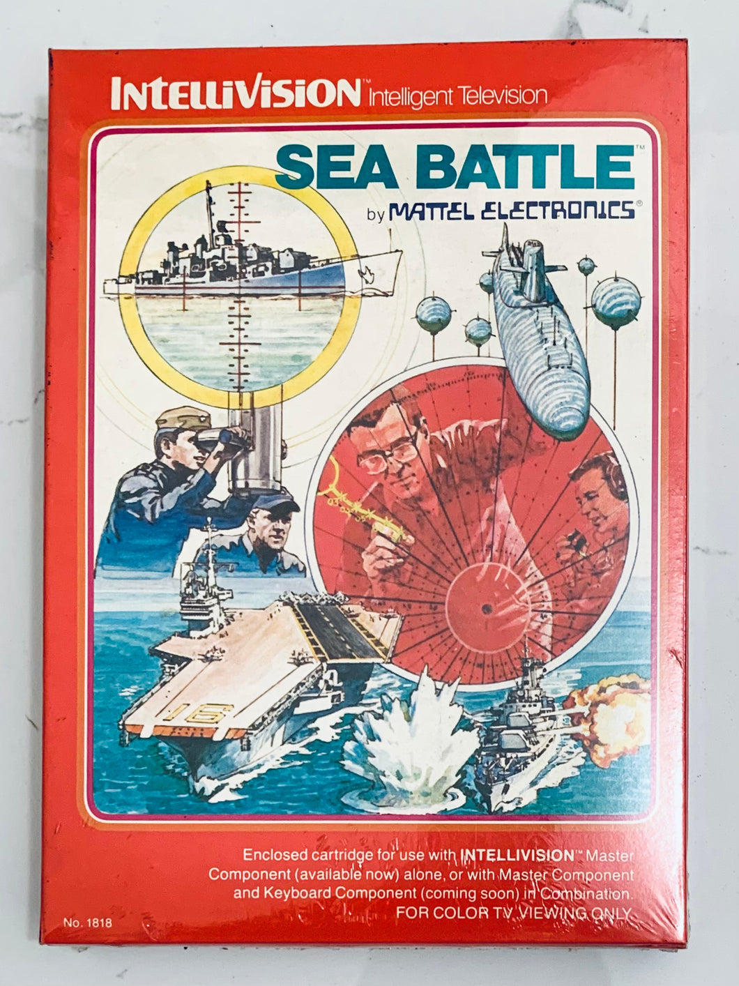Sea Battle - Mattel Intellivision - NTSC - Brand New