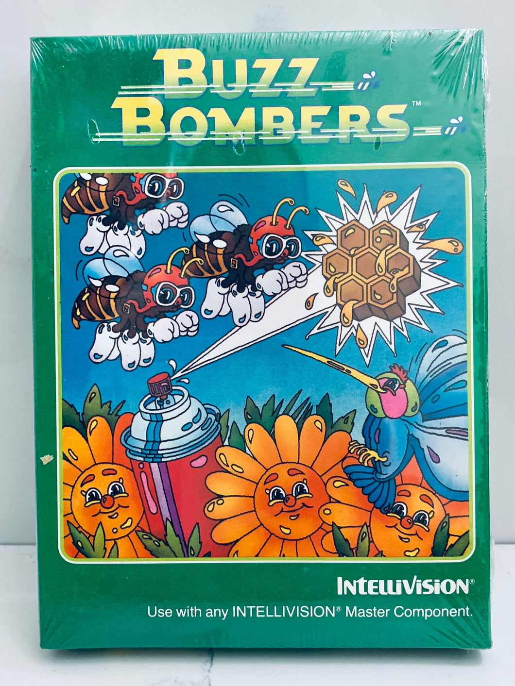Buzz Bombers - Mattel Intellivision - NTSC - Brand New