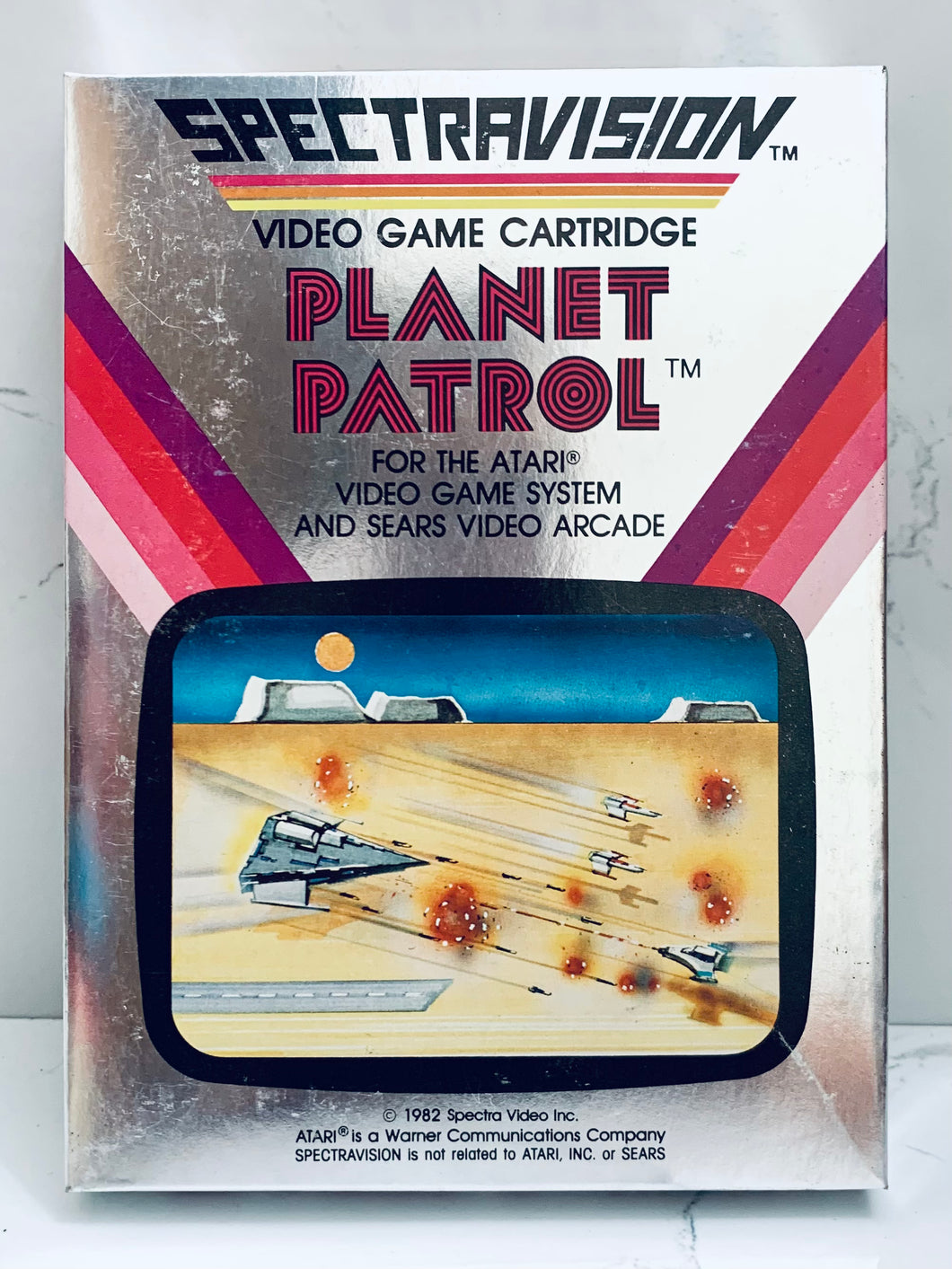Planet Patrol - Atari VCS 2600 - NTSC - Brand New