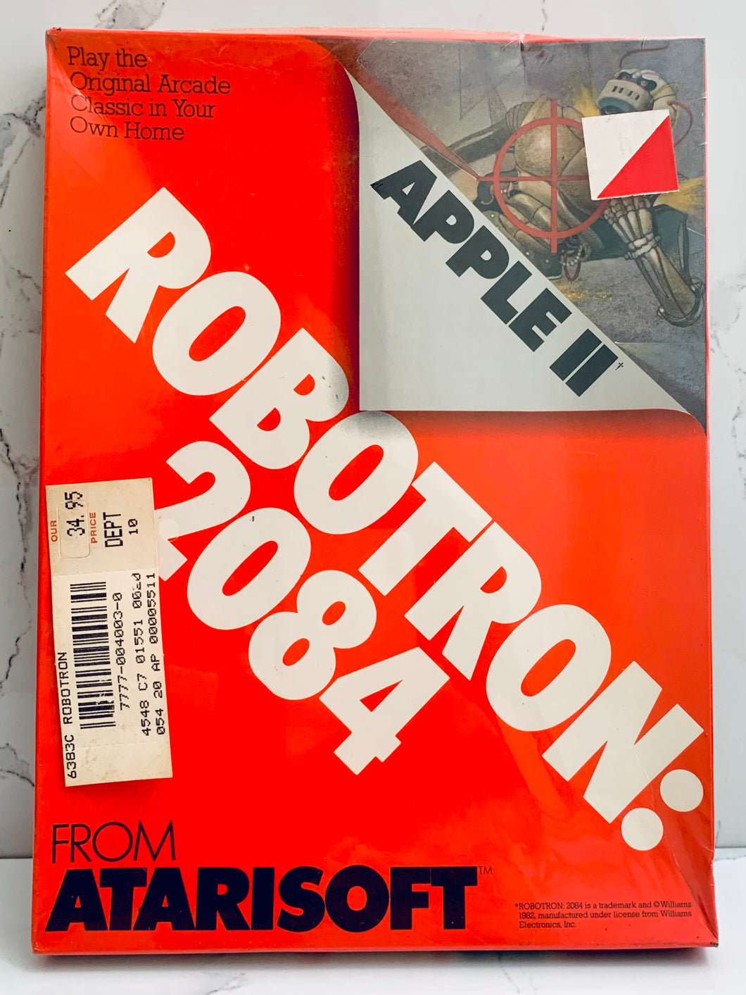 Robotron 2084 - Apple II/II+/IIe/IIc - 48K Disk - NTSC - Brand New