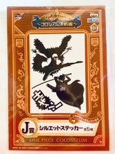 Load image into Gallery viewer, One Piece - Donquixote Doflamingo - Trafalgar Law - Ichiban Kuji OP ~Colosseum Battle Hen~ - Silhouette Sticker (J Prize)
