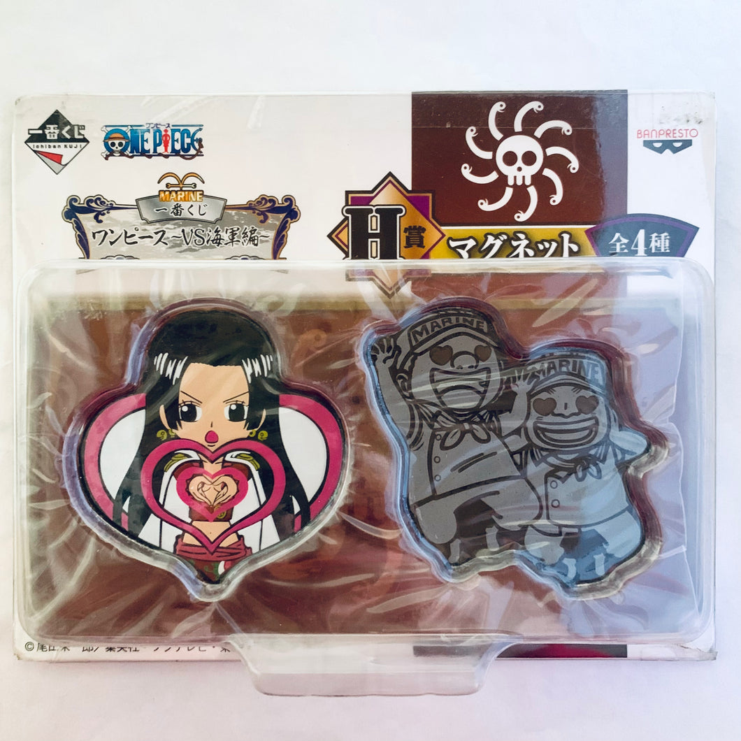 One Piece - Boa Hancock - Marine - Magnet - Ichiban Kuji OP VS Navy (H Prize)