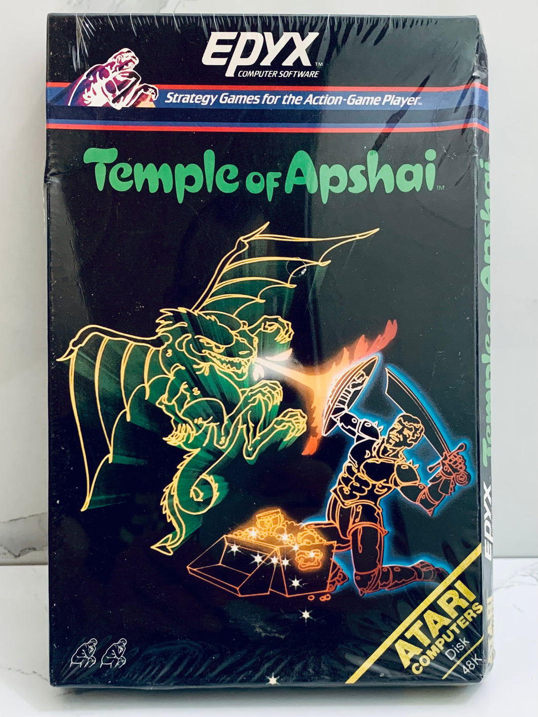 Temple of Apshai - Atari 400/800 - 48K Diskette - NTSC - Brand New