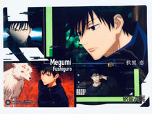 Load image into Gallery viewer, Jujutsu Kaisen - Fushiguro Megumi - Gyokuken - Clear Visual Poster - Jumbo Carddass
