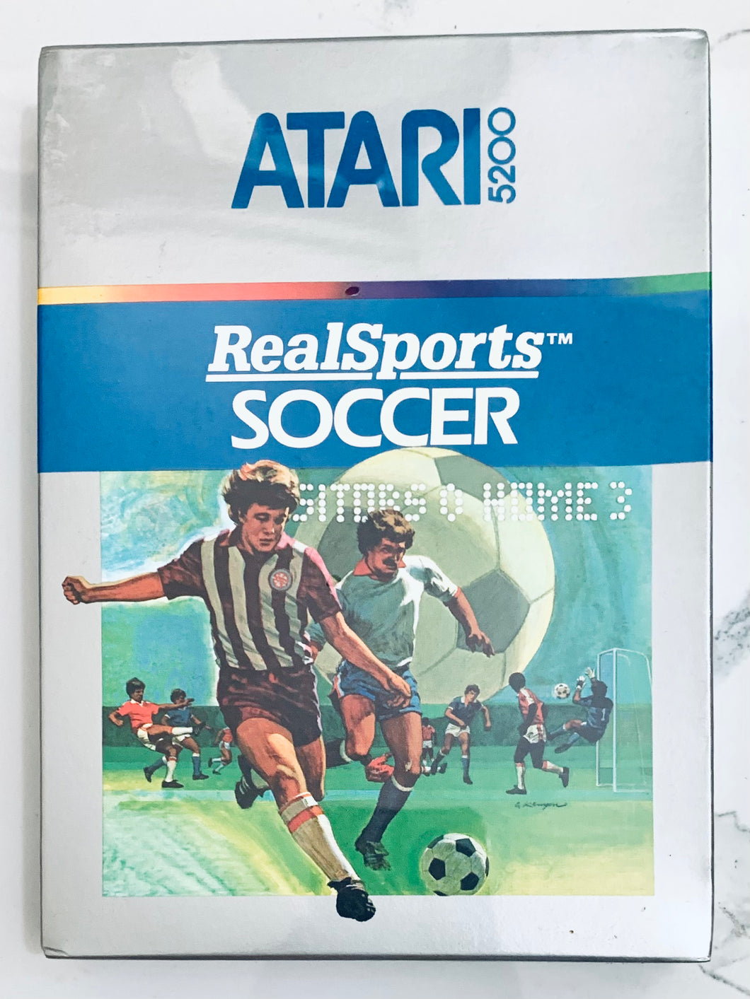 RealSports Soccer - Atari 5200 The Supersystem - NTSC - Brand New