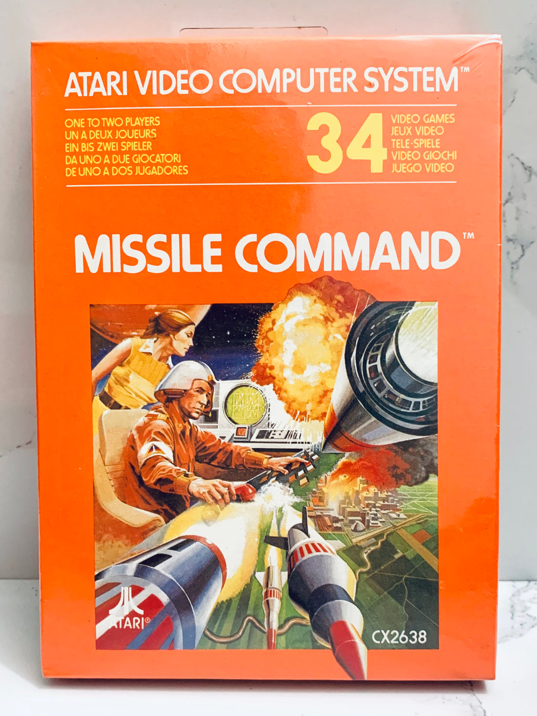 Missile Command - Atari VCS 2600 - NTSC - Brand New