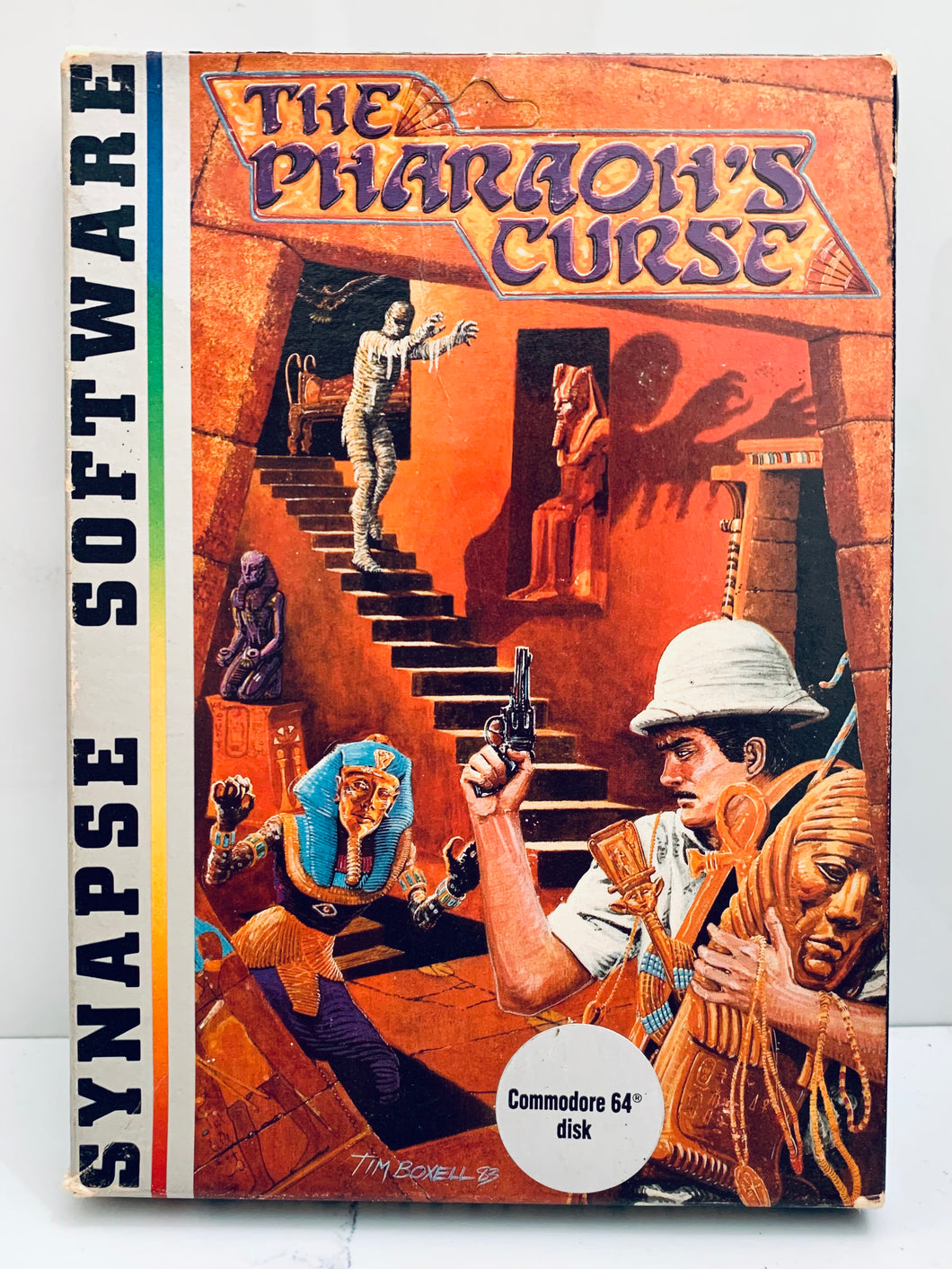 The Pharaoh’s Curse - Commodore 64 C64 - Disk - NTSC - CIB