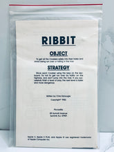 Cargar imagen en el visor de la galería, Ribbit - Apple II/II+/IIe/IIc - Diskette - NTSC - Brand New
