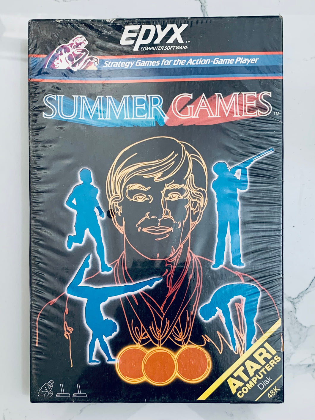 Summer Games - Atari 400/800/1200 XL/XE - 48K Disk - NTSC - CIB