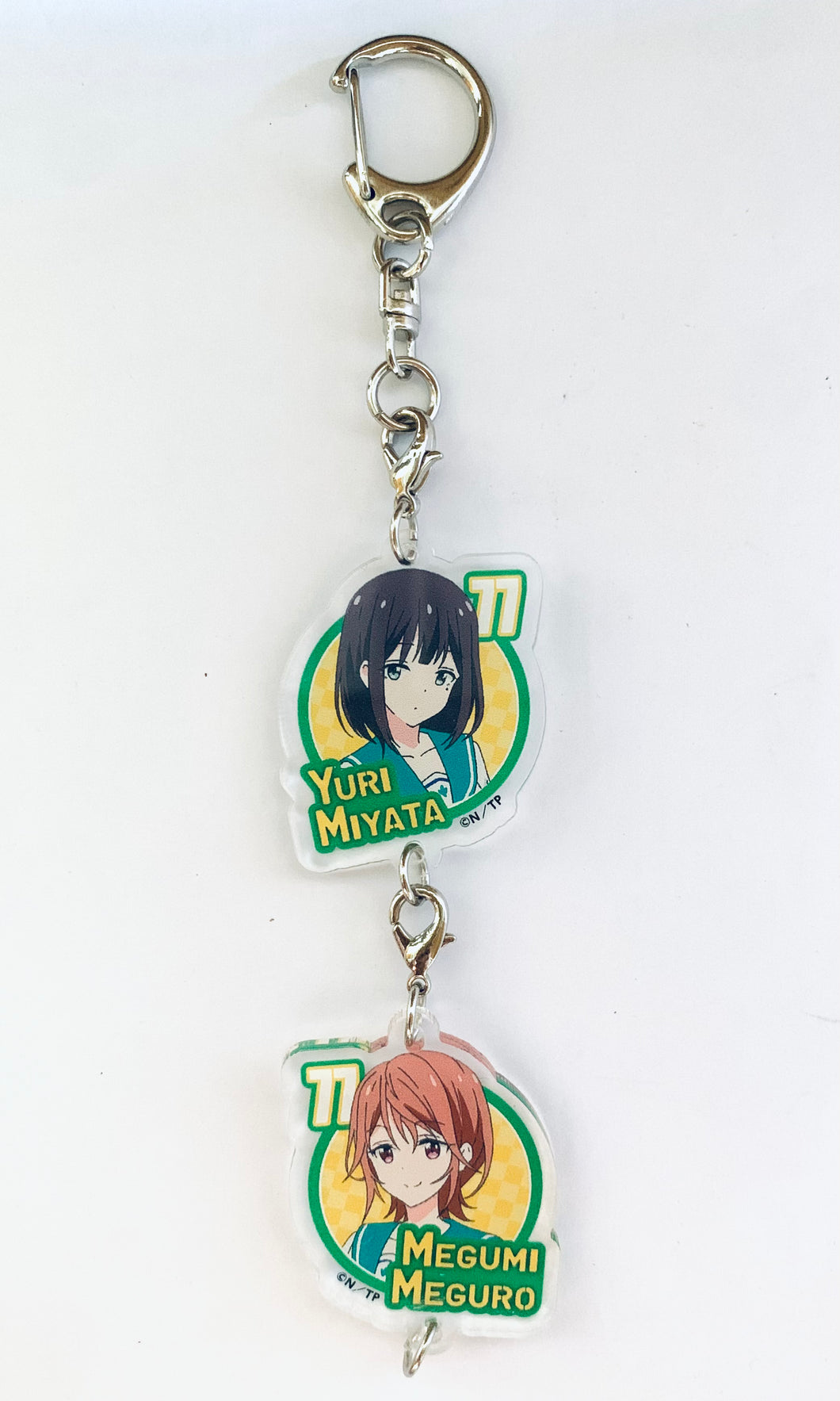 Two Car - Miyata Yuri & Meguro Megumi - Pair Acrylic Keychain