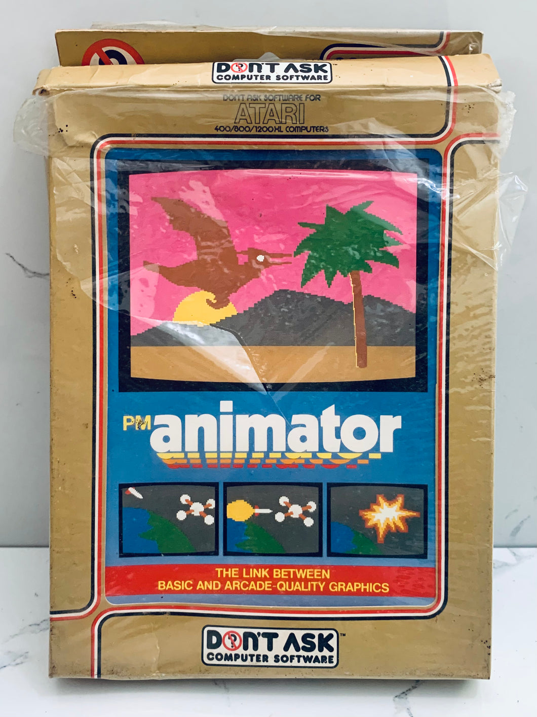 PM Animator - Atari 400/800 - Diskette - NTSC - CIB