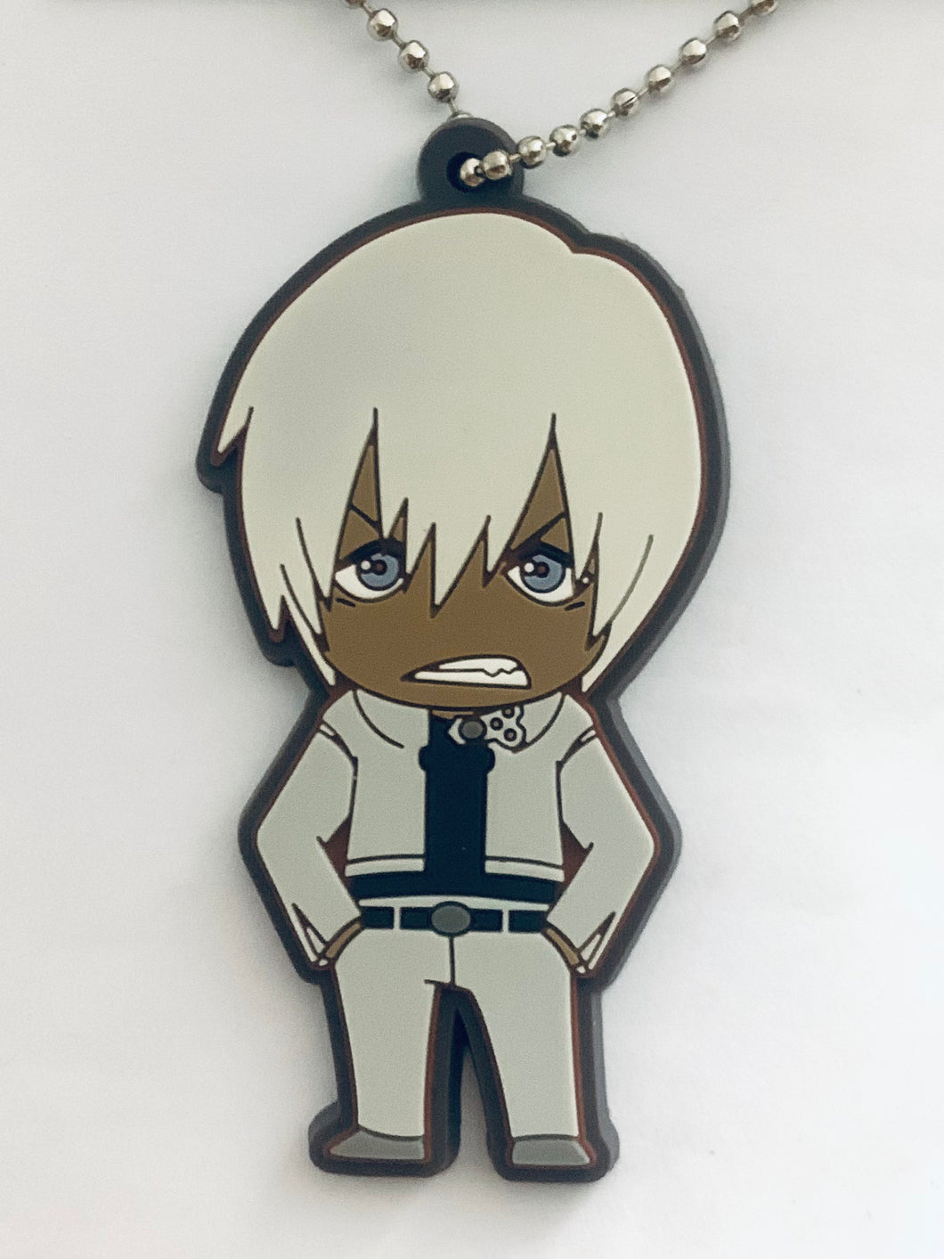 Blood Blockade Battlefront - Zapp Renfro - Rubber Keychain - Taito Kuji Honpo - Taito Kuji Honpo Kekkai Sensen