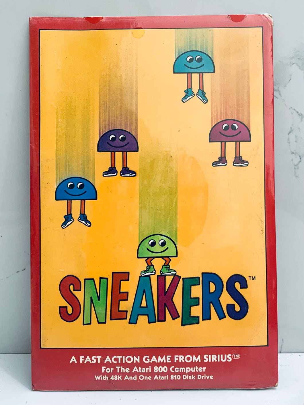 Sneakers - Atari 400/800 - Diskette - NTSC - Brand New