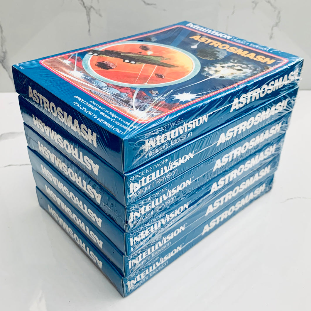 Astrosmash - Mattel Intellivision - NTSC - Brand New (Box of 6)