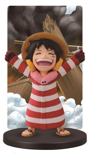 One Piece - Monkey D. Luffy - Card Stand Figure - Ichiban Kuji OP ~Punk Hazard Hen~ (F Prize)