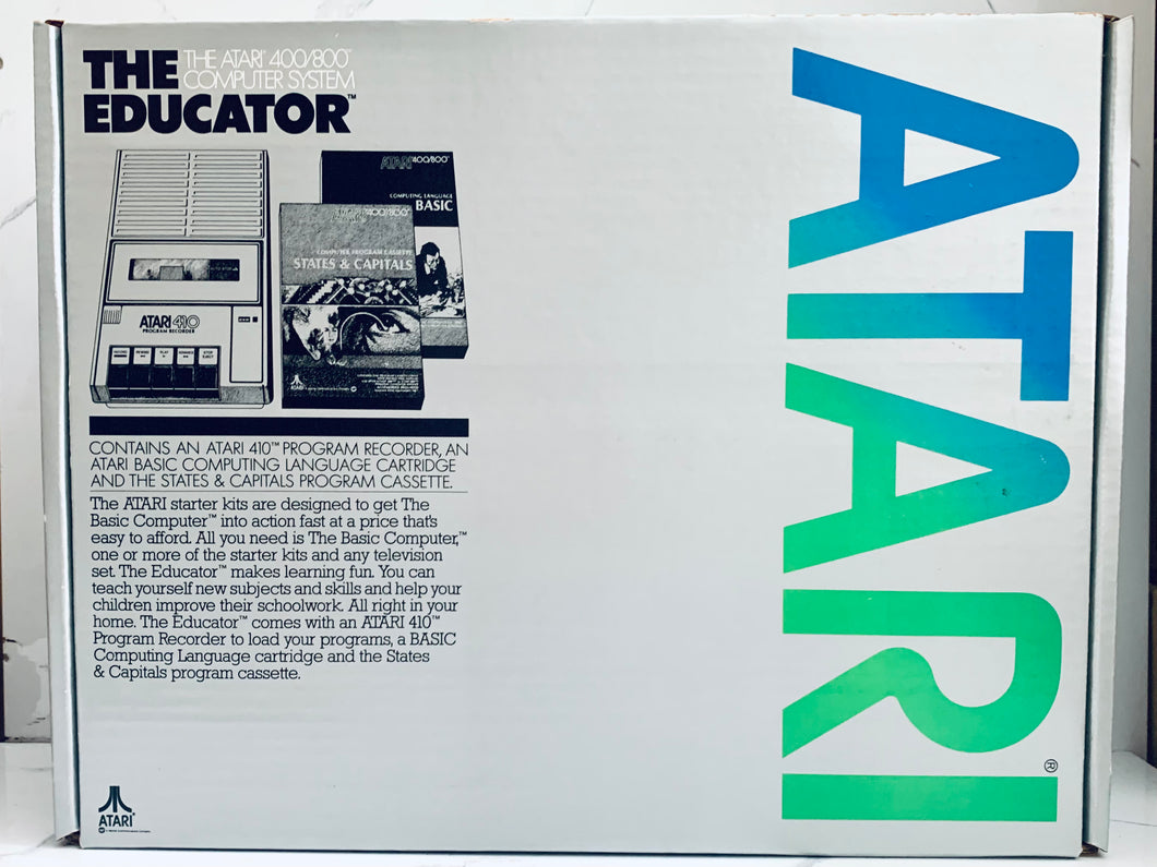 THE EDUCATOR - Atari 400/800 Computer System - Brand New