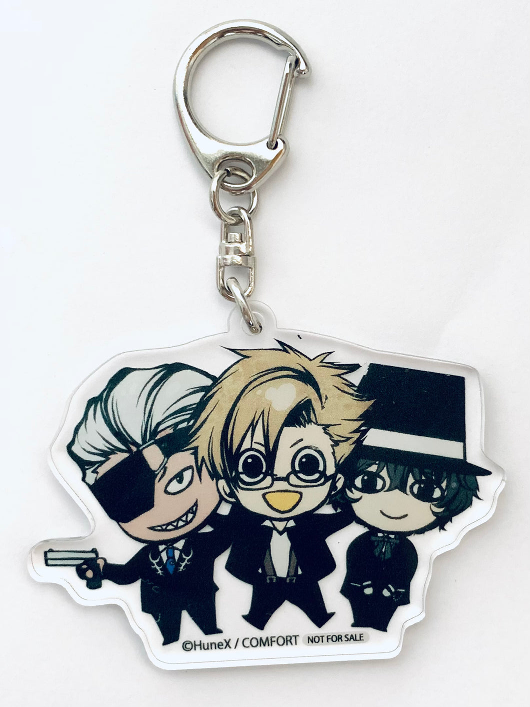 Arcana Famiglia: La storia della Arcana Famiglia - Debito, Luca & Pace - Acrylic Keychain - 2016 Winter Audio and Visual Festival Point Exchange Prize