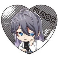 Cargar imagen en el visor de la galería, Hypnosis Mic -Division Rap Battle- - Jinguji Jakurai - HPMI Heart-Gata Rame Acrylic Badge vol.1
