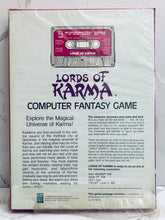 Cargar imagen en el visor de la galería, Lords of Karma - Atari 400/800, Apple II, PET, TRS-80, C64 - Cassette - NTSC - Brand New
