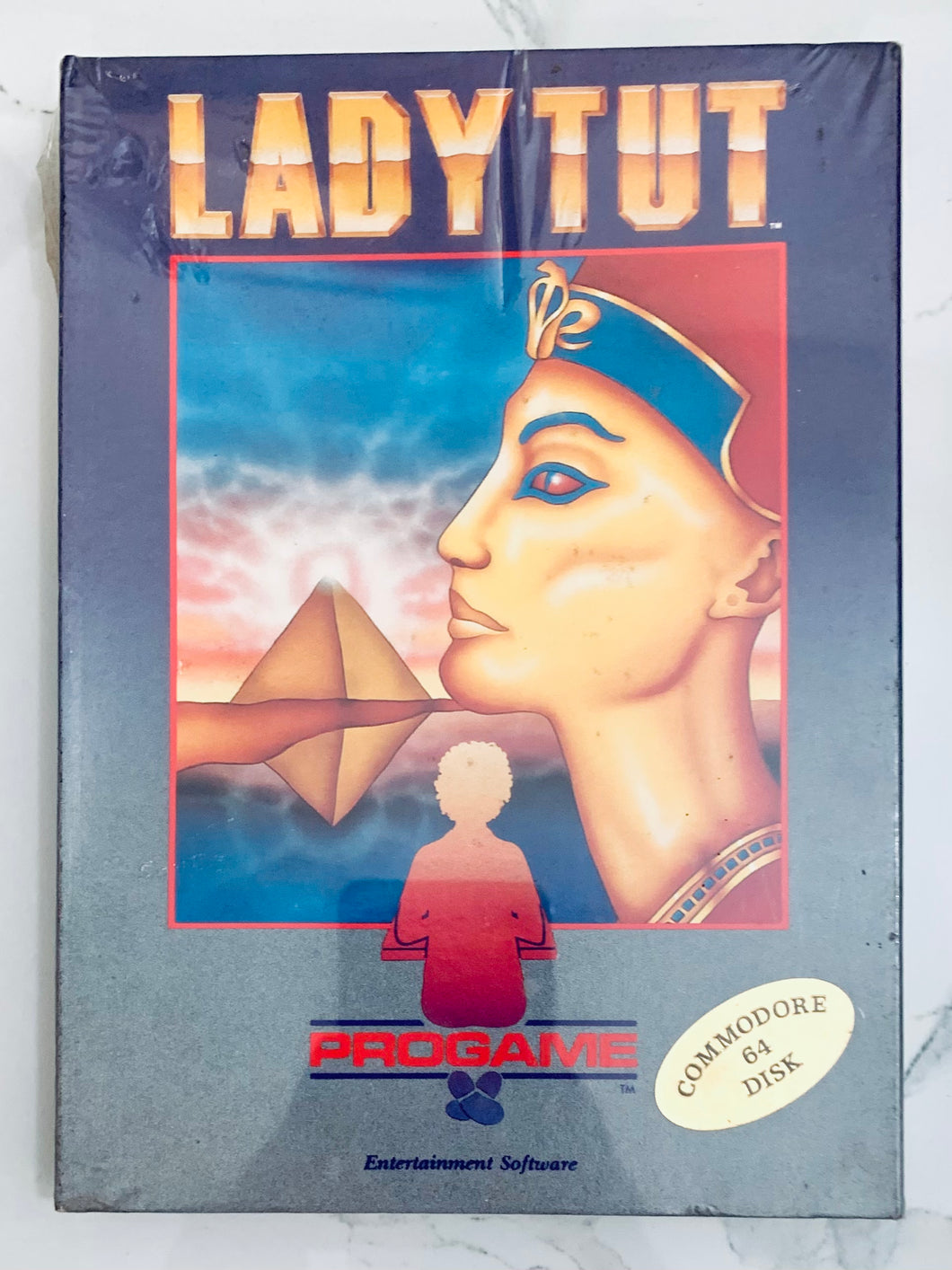 Lady Tut - Commodore 64 C64 - Disk - NTSC - Brand New