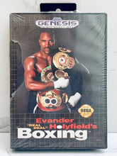 Load image into Gallery viewer, Evander Holyfield&#39;s Real Deal Boxing - Sega Genesis - NTSC - Brand New
