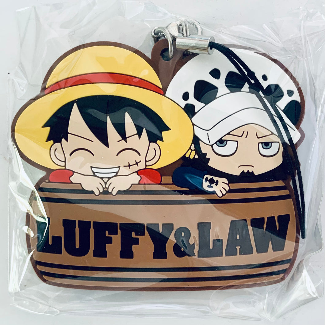 One Piece - Monkey D. Luffy & Trafalgar Law - OP Barrel Colle Rubber Strap Collection Vol.10 ~Two Person Barrel (Ni Nin Daru)~ Hen