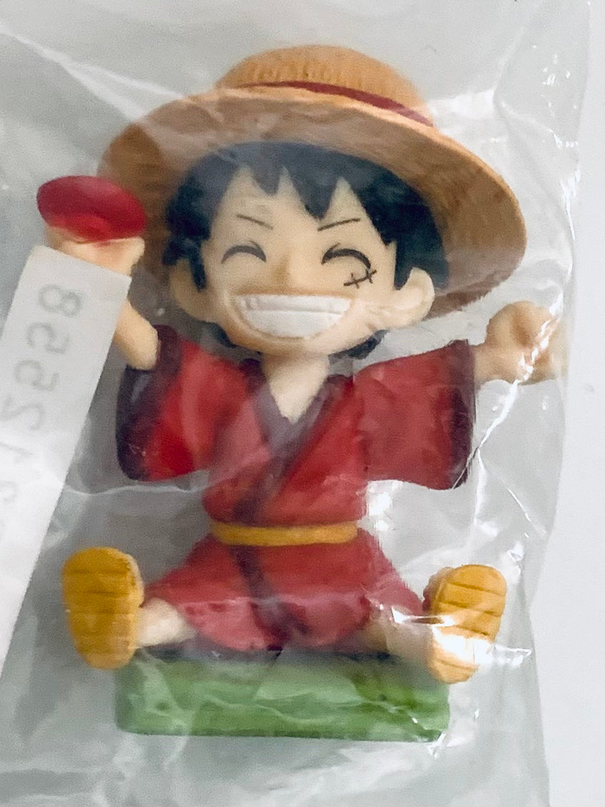 One Piece - Monkey D. Luffy - Desktop Figure - OP Ichiban Kuji Sakihokore! Enshoku Mugiwara Emaki