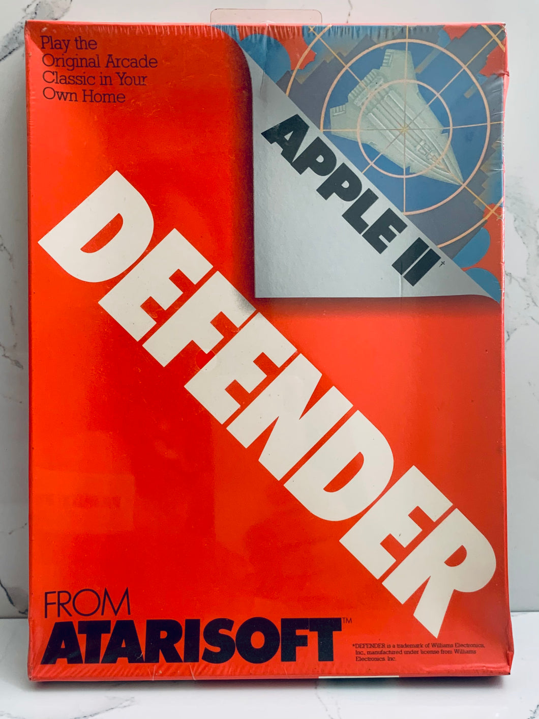 Defender - Apple II/II+/IIe/IIc - 48K Disk - NTSC - Brand New