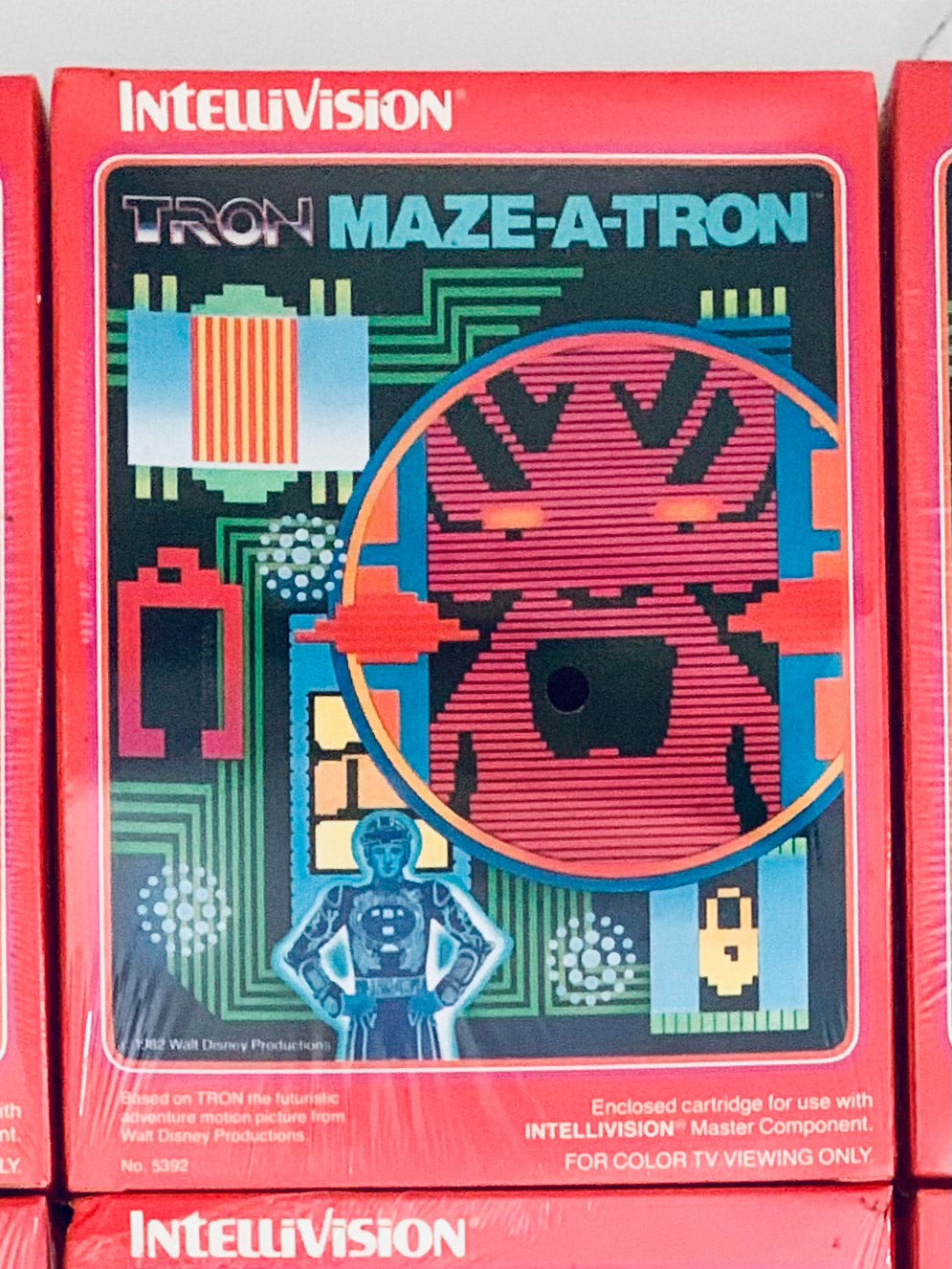 Tron Maze-A-Tron - Mattel Intellivision - NTSC - Brand New