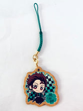 Load image into Gallery viewer, Kimetsu no Yaiba - Kamado Tanjirou - Demon Slayer Wooden Strap 01 - Netsuke
