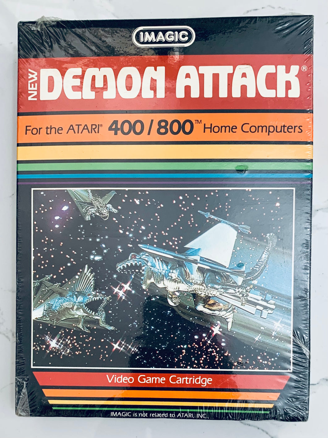 Demon Attack - Atari 400/800/1200 XL/XE - Cartridge - NTSC - Brand New