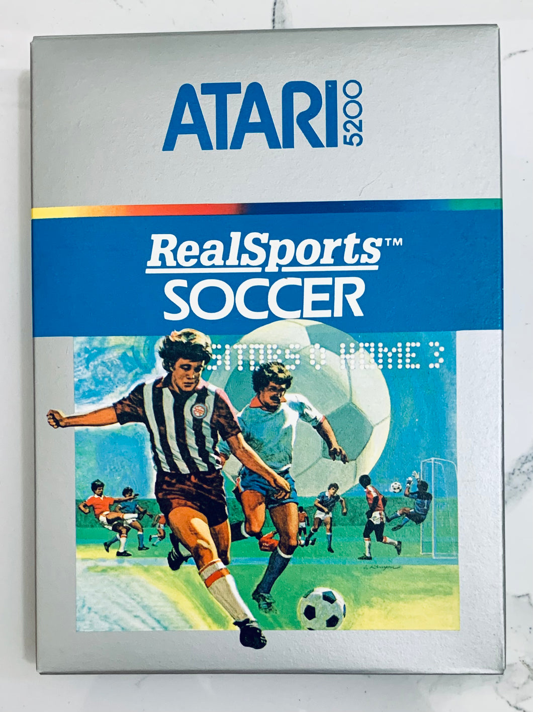 RealSports Soccer - Atari 5200 The Supersystem - NTSC - Brand New