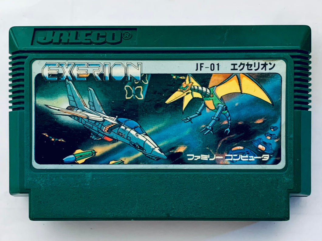 Exerion - Famicom - Family Computer FC - Nintendo - Japan Ver. - NTSC-JP - Cart (JF-01)