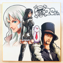 Load image into Gallery viewer, One Piece - Hattori, Nico Olvia, Nico Robin &amp; Rob Lucci - Ichiban Kuji OP 20th Anniversary - Shikishi
