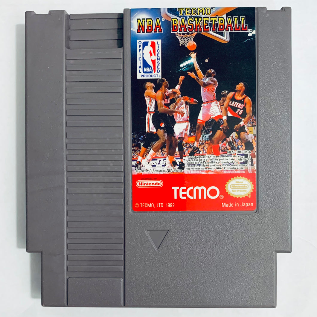 Tecmo NBA Basketball - Nintendo Entertainment System - NES - NTSC-US - Cart (NES-BK-USA)