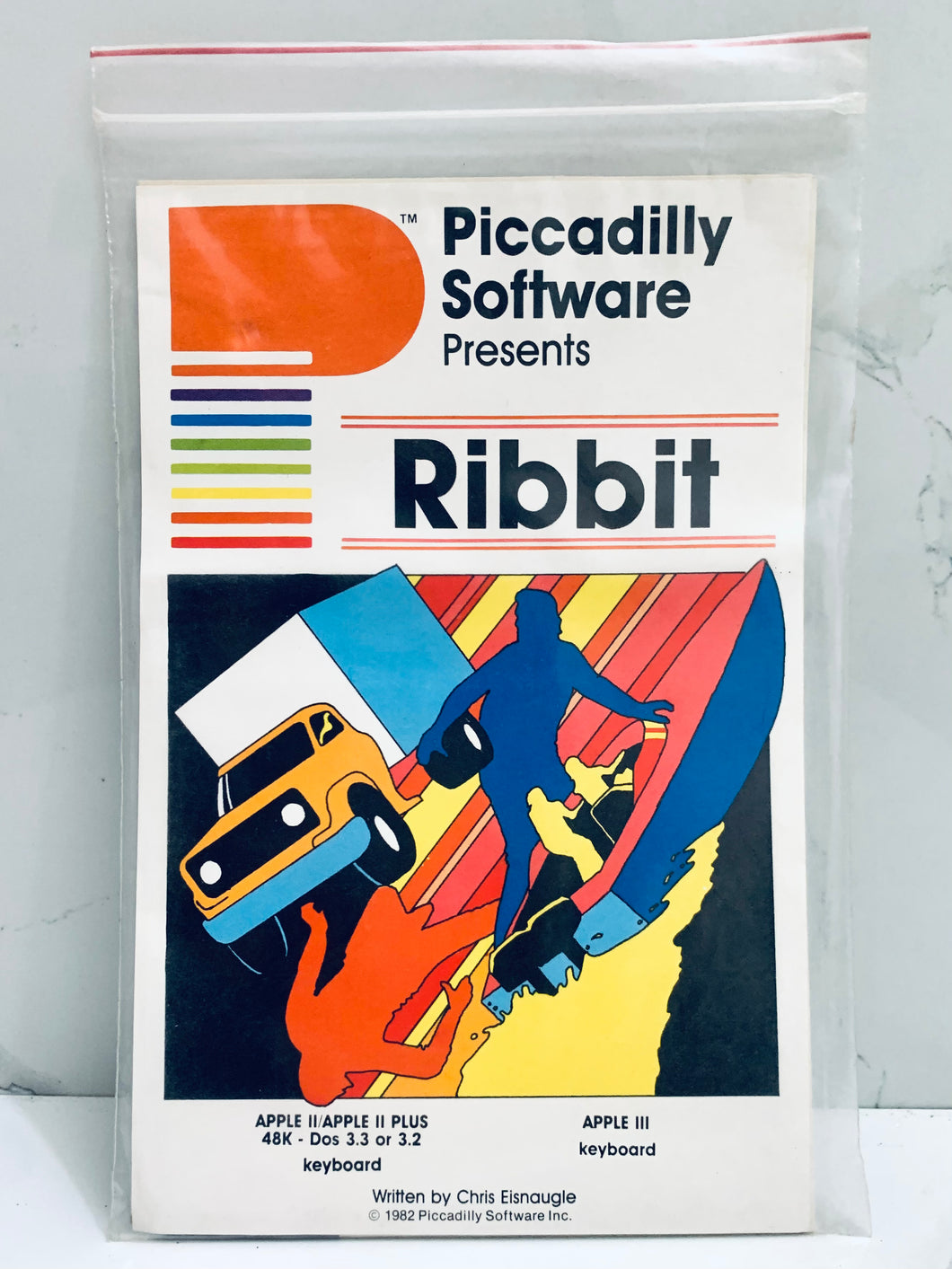 Ribbit - Apple II/II+/IIe/IIc - Diskette - NTSC - Brand New