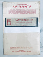 Cargar imagen en el visor de la galería, Bill Budge’s Raster Blaster - Atari 400/800 - Diskette - NTSC - Brand New
