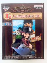 Load image into Gallery viewer, One Piece - Dracule Mihawk - Roronoa Zoro - Card Stand Figure - Ichiban Kuji OP Memories (I Prize)
